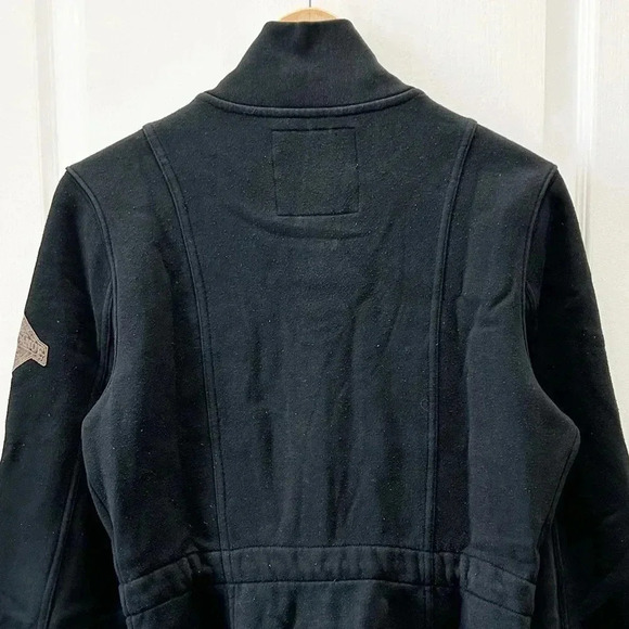 Beaver Canoe Utility  Jacket Military Black Thick Outdoor Knit Size Medium - Picture 8 of 15
